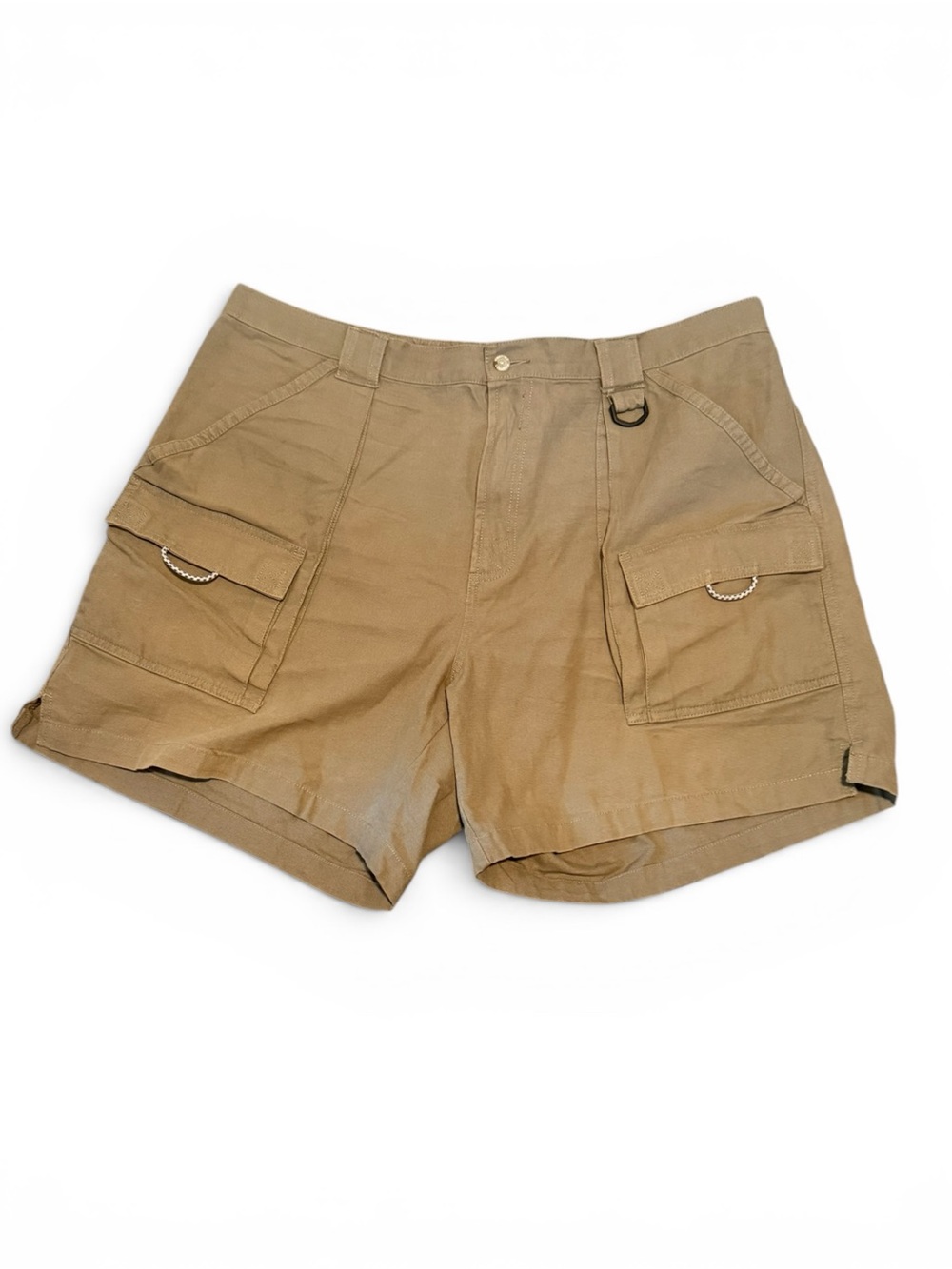 Columbia Pro Fishing Gear Utility Cargo Shorts in Khaki Tan
